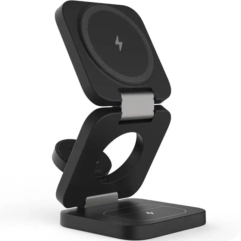 شارژر وایرلس سه کاره پرودو مدل MULTI DEVICE PD-3N1MWFC